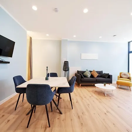 Design I Stadtzentrum I Kueche I Netflix 公寓 莱茵河畔的宾根